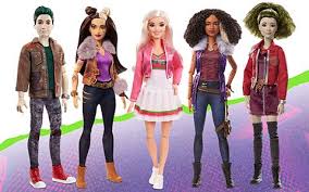 Disney Zombies 2 Dolls From Mattel Addison Zed Willa Eliza And Wynter Fashion Dolls In 2020 Zombie Disney Zombie 2 Zombie