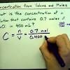 For example, if there are 50 moles of naoh in 500 liters of solution, it is a 0.1 molar naoh solution. 1