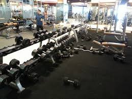 There is no elevator to success. Dumbell Area At Celebrity Fitness Wangsa Walk