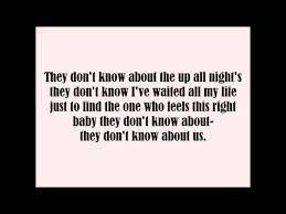 Maddie Wilson They Don T Know About Us One Direction Youtube