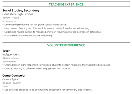 Work Experience On A Resume How To List It Right