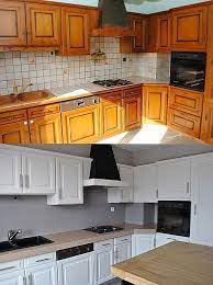 Moderniser Une Cuisine En Bois Kitchen Renovation Rustic Kitchen Furniture Renovation