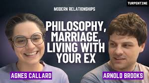 This philosopher lives with her husband and ex-husband
