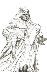 Kylo Ren And Rey Star Wars Drawings Rey Star Wars Star Wars Ships