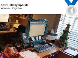 Maybe you would like to learn more about one of these? Holiday Desk Decorating Contest