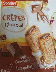Crepes Chocolat Sondey 256g