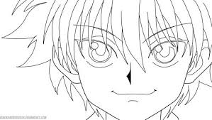 Check out this fantastic collection of gon and killua wallpapers, with 51 gon and killua background images for your desktop, phone or tablet. Killua Lineart Anime Coloring Pages Anime Coloring Pages Hunter X Hunter Anime Character Drawing