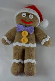 Small dolls from my designer doll series. Gingerbread Man Knitting Pattern Knitting By Post