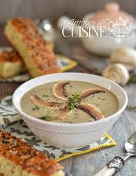 Creme Veloute De Champignons Amour De Cuisine