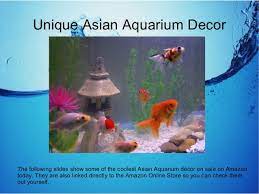 This month's themed aquarium tank is called evening in the garden. Asian Themed Fish Tank Decorations
