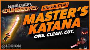 As minecraft dungeons has three difficulty tiers, it's these unique items that you need to tackle everything minecraft dungeons has to offer. Minecraft Dungeons Master S Katana Unique Item Guide Youtube