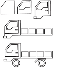 drawing truck dessin camion mouton coloriage gratuit dans les pages pour adultes