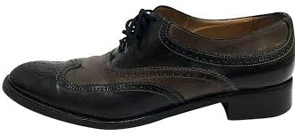 Fratelli Rossetti Brown Leather Wingtip Oxfords 10 Euro Flats Size Eu 41 Approx Us 11 Regular M B