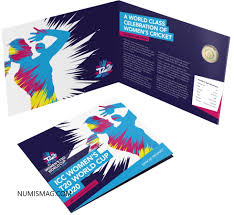 Icc world t20 2021 will be an international tournament to be organised by australia. Icc Women S T20 World Cup 2020 2 Coloured Uncirculated Coin Folder Numismag