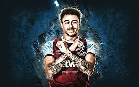 The best jesse lingard wallpaper hd 2017 2. Download Wallpapers Jesse Lingard West Ham United Fc English Footballer Midfielder Portrait Blue Stone Background Premier League England Football For Desktop Free Pictures For Desktop Free