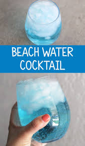 Beach Water Cocktail Vodka Recipes Drinks Summer Drinks Alcohol Cocktail Drinks Alcoholic