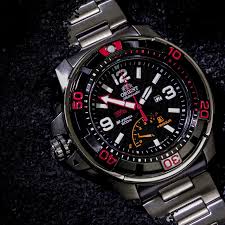 Amazon Com Orient X Sti El06002b Limited Edition M Force Automatic Men S Watch Watches Watches For Men Watches Men