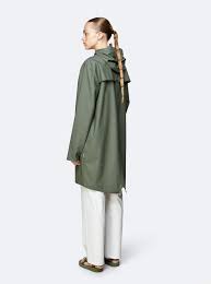 Have a rain jacket and rain pants ready. Rains Long Jacket Olive We Are Labels