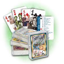 A british firm, the leyland motor corp., announces the sale of 450 buses to the cuban government, challenging what? 1964 Trivia Challenge Playing Cards Birthday Or Anniversary Gift Flickback Media
