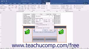 Word 2016 Tutorial Aligning Text In Table Cells Microsoft Training Youtube