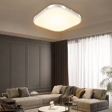 Flush mount lighting installs in the ceiling and sits level (flush) with the ceiling surface. 18 Modern Led Ceiling Light Flush Mount Ceiling Light Fixtures Lighting Ultra Thin Square Led Ceiling Lamp For Home Kitchen Bathroom Bedroom Living Room Exterior House Porch Walmart Com Walmart Com