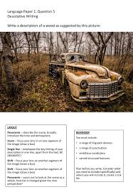 So it is one that you really don't want to get wrong. Language Paper 1 Question 5 Descriptive Writing Practice Ppt Download