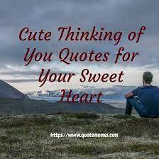 Explore 28 meanings and explanations or cause when i'm with him i am thinking of you thinking of you what you would do if you were the. Top 100 Cute Thinking Of You Quotes For Her Or Him Quote Memes