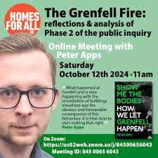The murderous failings revealed in the aftermath of the Grenfell fire, laid  bare everything that is rotten with the financialisation of housing and the  resulting damage and disregard to peoples' lives. Come