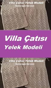 Villa Catisi Yelek Modeli Orgu Orgu Kasnagi Orme Tezgahi Desenleri