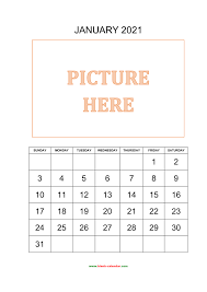 Here are the best collections of 2021 calendar templates available to download or customize using our various online calendar creation tools. Free Download Printable January 2021 Calendar Pictures Can Be Placed At The Top