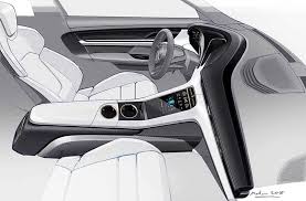 Pin By Sheldonfair On Car Design Sketch Car Interior Sketch Car Interior Design Sketch Interior Sketch