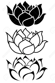 See more ideas about tattoos, body art tattoos, tribal lotus tattoo. A Lotus Flower Tribal Tattoo Set Royalty Free Cliparts Vectors And Stock Illustration Image 4263103