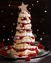 It is a meringue dessert with a crisp crust and soft, light spread the meringue onto the circle parchment paper using spatula and form a nice uniform mound. Pavlova Christmas Tree Recipetin Eats