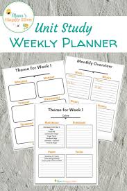 Sometimes, it's fun to be spontaneous and leave planning behind. Montessori At Home Preschool Plans Free Unit Study Printable