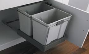 You can also find fabric bins that are easy to wash and maintain. Kitchen Bins Recycling Bins Pull Out Bins Kitchen Waste Bins