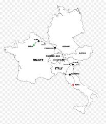 Use the isolate one or more countries option. Etava Map Fc 13 Ed Custom France And Italy Black And White Map Hd Png Download Vhv