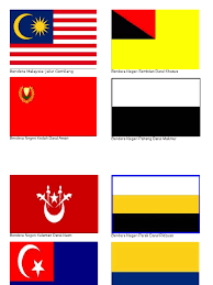 Bendera negara kesatuan republik indonesia, yang secara singkat disebut bendera negara, adalah sang merah putih. Bendera Malaysia Jalur Gemilang Bendera Negeri Sembilan Darul Khusus