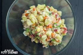 Recette De Salade Russe Sans Mayonnaise Recette Salade Russe Salade Russe Recette Salade