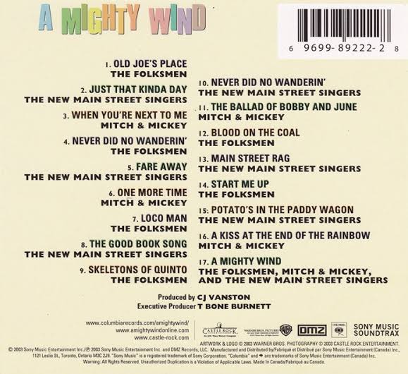REVIEW: A Mighty Wind – The Album (2003 soundtrack) | mikeladano.com