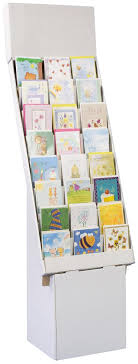 Check out results for your search Displays2go Set Of 3 Greeting Card Rack With 8 Display Tiers Removable Header Easy Setup Floor Standing Pop Display Stand White Corrugated Cardboard Walmart Com Walmart Com