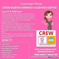 Co donuts & coffee yang dimiliki dan dikelola oleh johnny andrean group. Lowongan Kerja Urusan Maret 2021