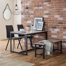 That's why our showrooms are packed with tons of stylish choices. Julian Bowen Tribeca Dining Set With 2 Monroe Chairs Bench Julian Bowen Cuckooland
