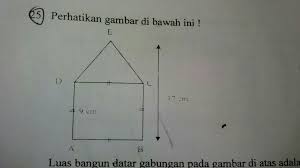 Check spelling or type a new query. Luas Bangun Datar Gabungan Pada Gambar Diatas Adalah Brainly Co Id