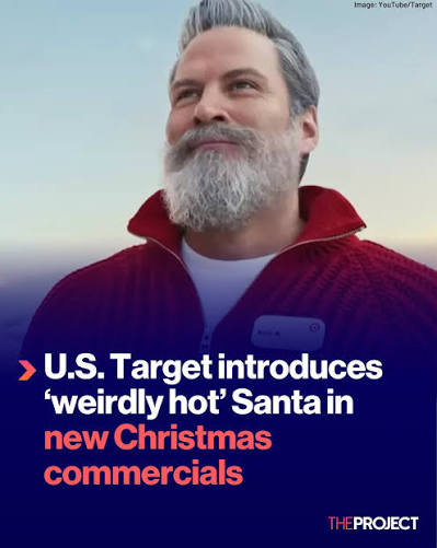 US department store Target has given Santa a sexy makeover for their new  holiday campaign.