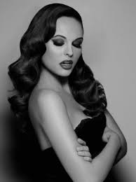 Pinup Fashion It Girl Style Vintage Curly Hairstyles Pretty Designs Old Hollywood Hair Hollywood Hair Hollywood Curls