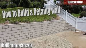 Which retaining wall blocks are best? How To Build A Retaining Wall Diy Youtube