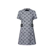 Monogram Tweed Martingale Dress - Ready-to-Wear | LOUIS VUITTON