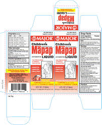 Childrens Mapap Acetaminophen By Major
