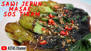 Campur adonan kulit dengan air panas, aduk sampai. Bok Choy Oyster Sauce Sawi Jepun Masak Sos Tiram Youtube