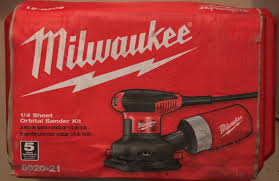 It is a promise to offer the best to professional users. New Milwaukee 1 4 Sheet Palm Sander 6020 21 Sanders 21st Sheet